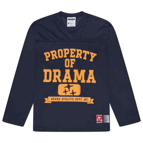 NAVY ATHLETIC LONGSLEEVE JERSEY