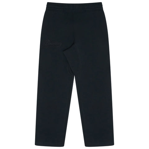 BLACK ON BLACK SCRIPT STUD BOTTOMS