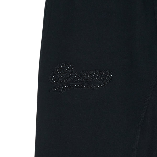 BLACK ON BLACK SCRIPT STUD BOTTOMS