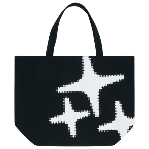 BLACK HALFTONE STA TOTE BAG