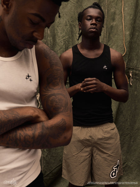 OLIVE GREEN D-1STA SWIM SHORTS