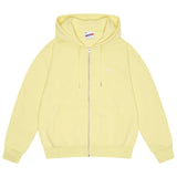 PALE YELLOW STA ZIP UP - New