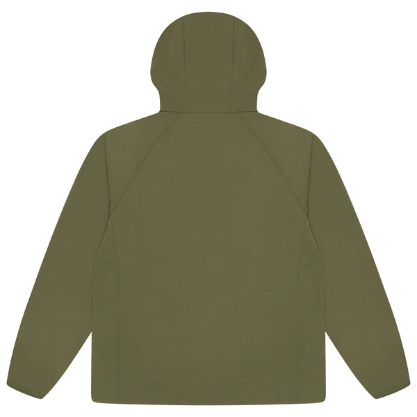 MILITARY GREEN LIGHTWEIGHT NYLON JACKET