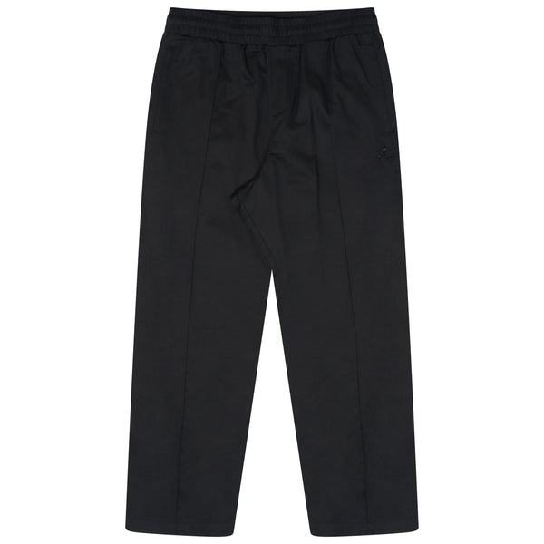 BLACK STA PLEATED TROUSERS