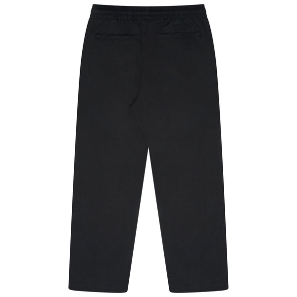 BLACK STA PLEATED TROUSERS