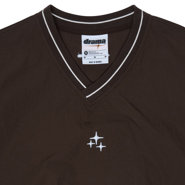 BROWN STA TRAININ DRILL TOP