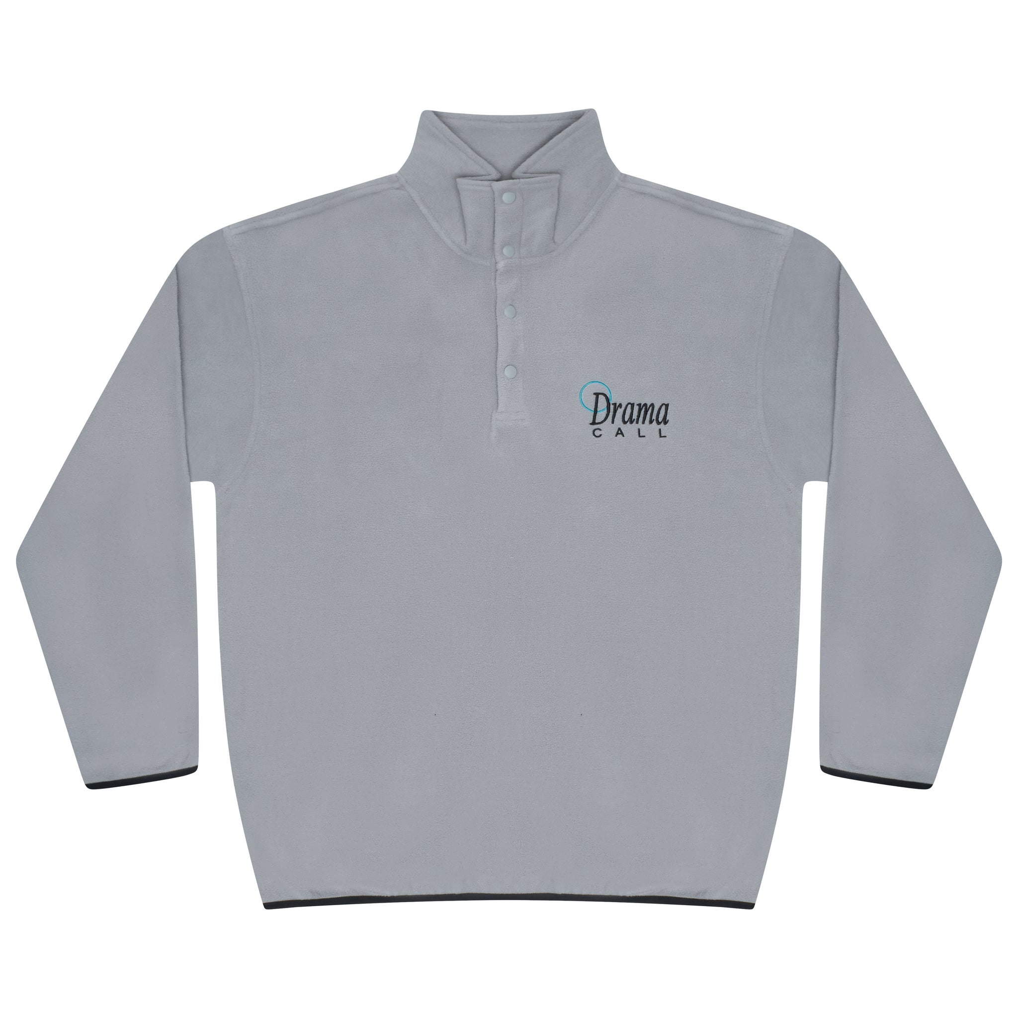GREY 1/4 ZIP FLEECE