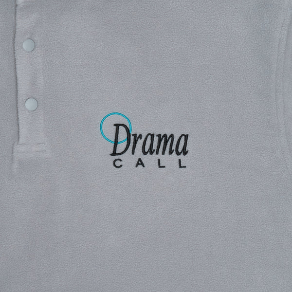 GREY 1/4 ZIP FLEECE