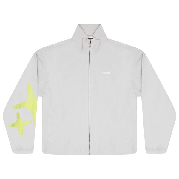 LITE GREY HALFTONE STA TRACK TOP