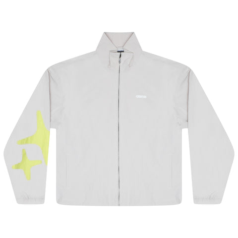 LITE GREY HALFTONE STA TRACK TOP