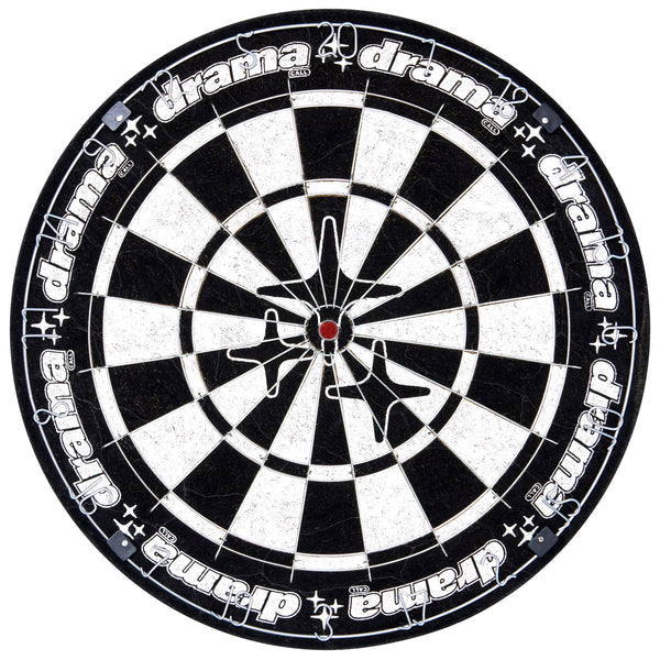 DRAMA STA DARTBOARD (+ 6 DARTS)