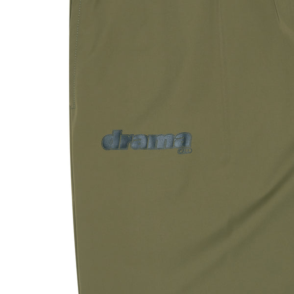 MILITARY GREEN LIGHTWEIGHT NYLON SHORTS