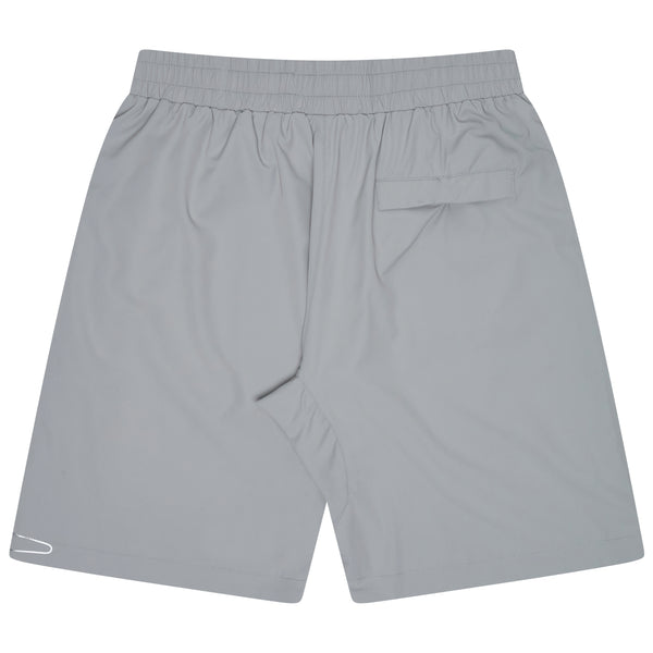 LIGHT GREY LIGHTWEIGHT NYLON SHORTS