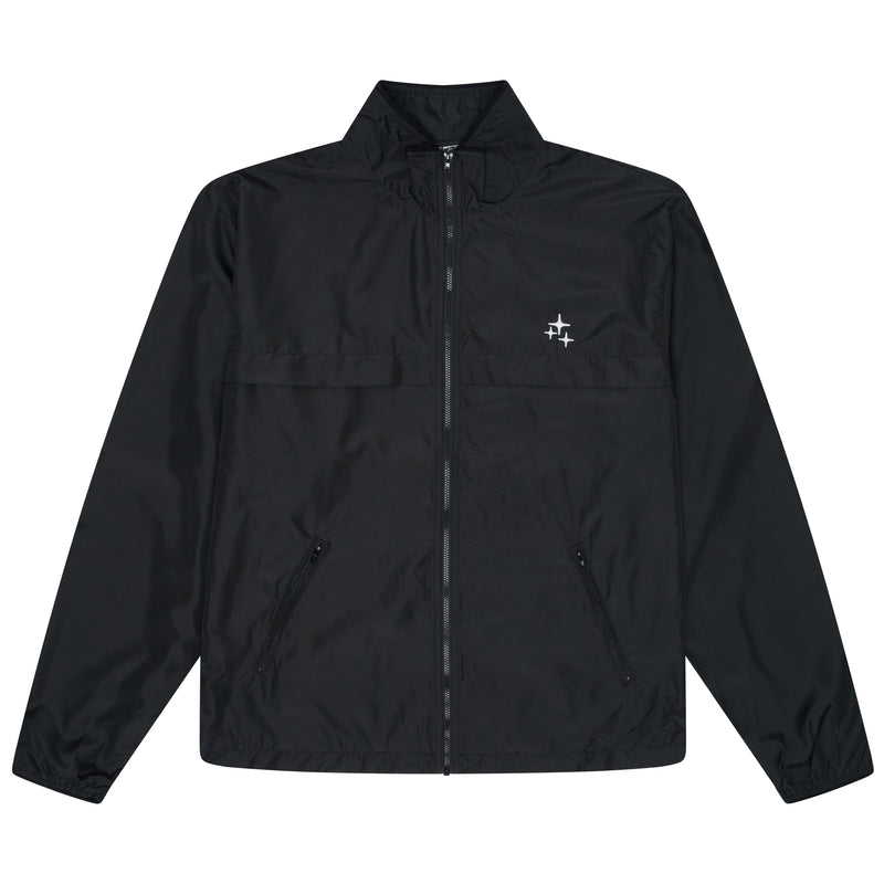 BLACK STA BAGGY NYLON JACKET