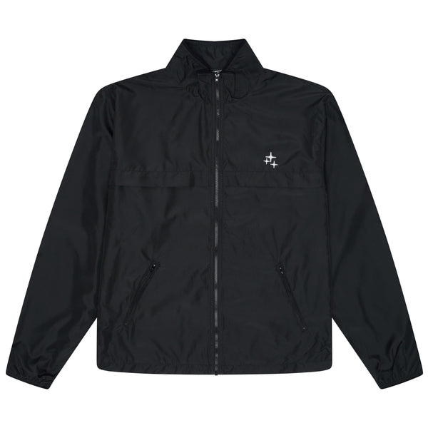 BLACK STA BAGGY NYLON JACKET