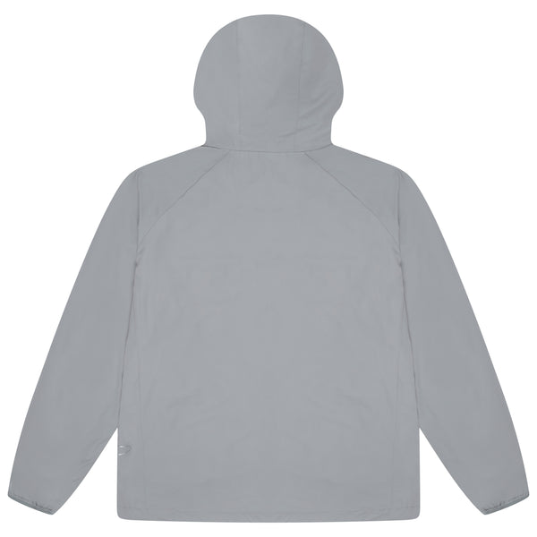LIGHT GREY LIGHTWEIGHT NYLON JACKET