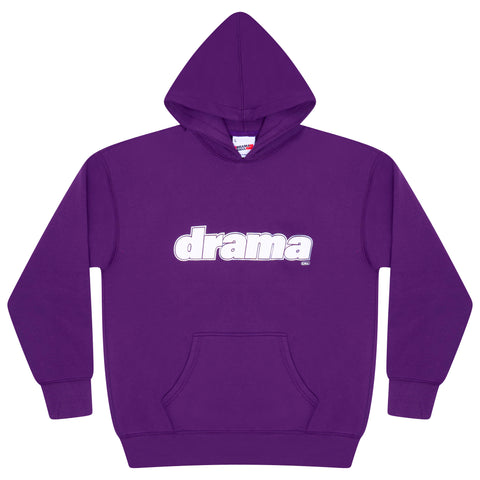 PURPLE STAPLE HOOD