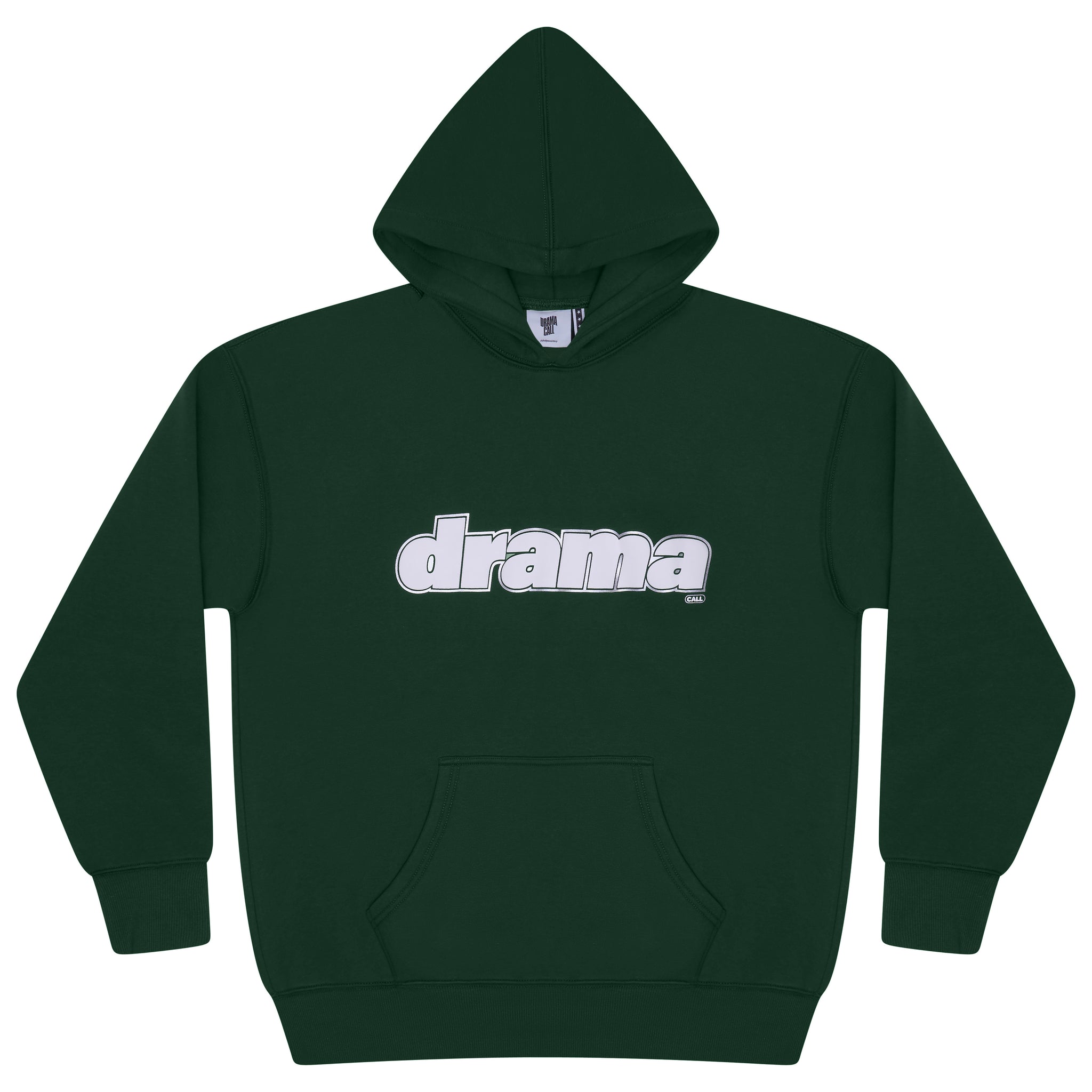 FOREST GREEN STAPLE HOOD