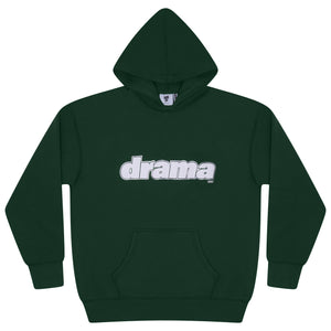 FOREST GREEN STAPLE HOOD