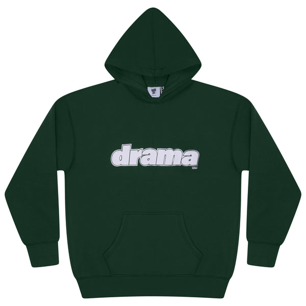 FOREST GREEN STAPLE HOOD