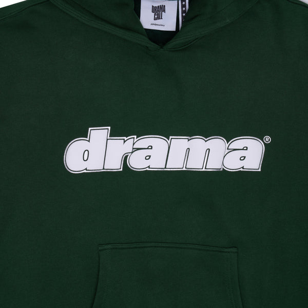 FOREST GREEN STAPLE HOOD