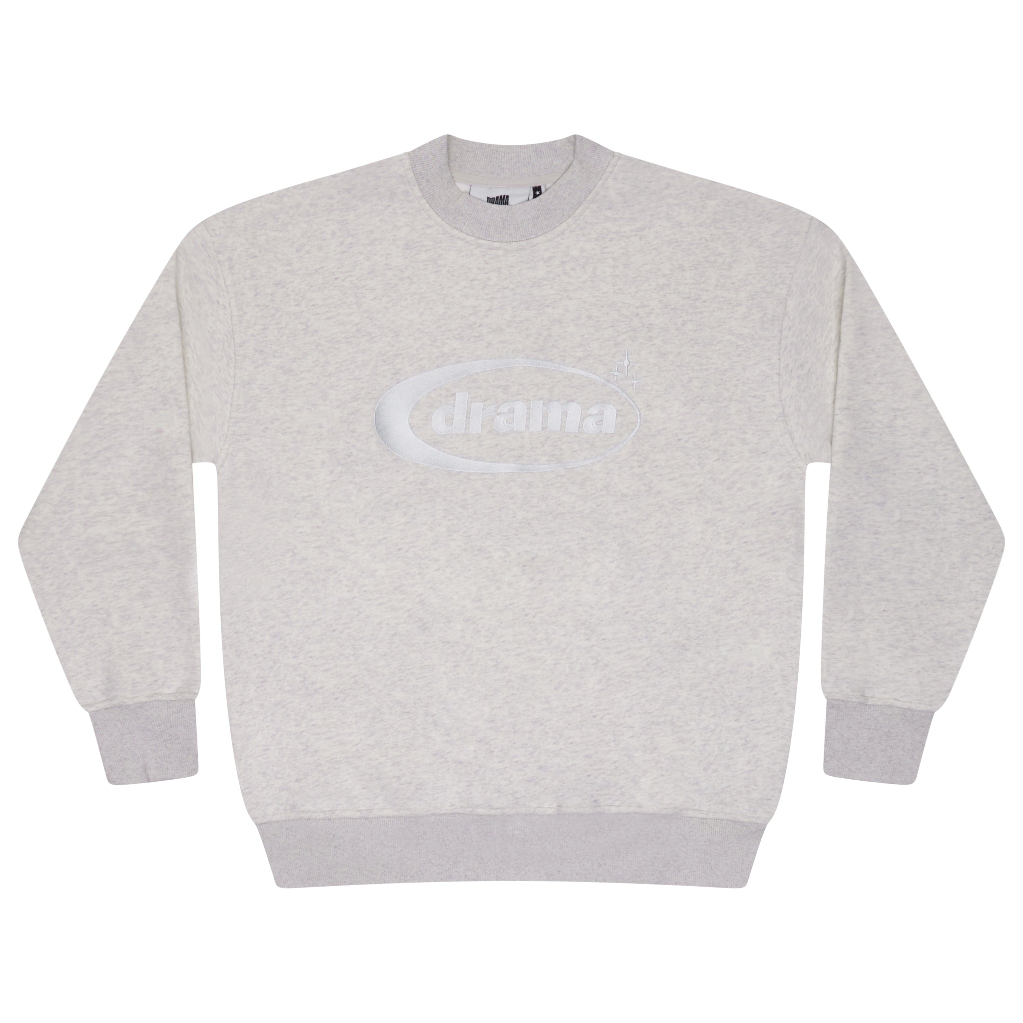 LITE GREY OVAL CREW