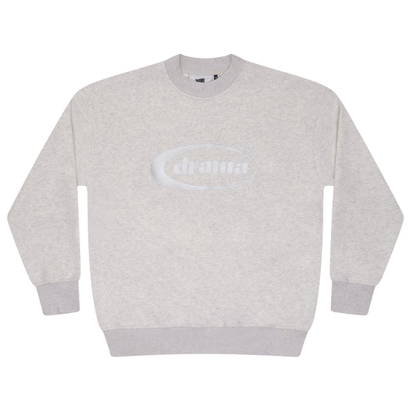 LITE GREY OVAL CREW