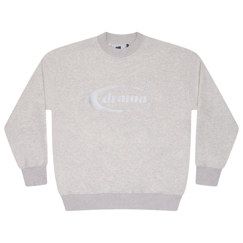 LITE GREY OVAL CREW