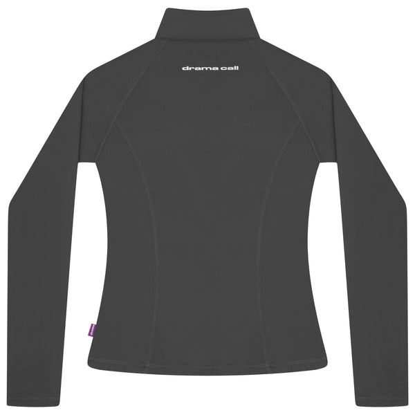 WOMENS STA RUNNIN JACKET (DARK GREY)