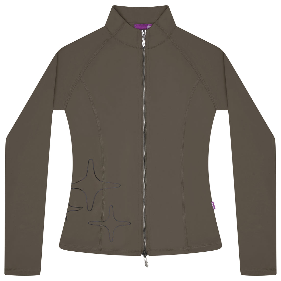 WOMENS STA RUNNIN JACKET (KHAKI)