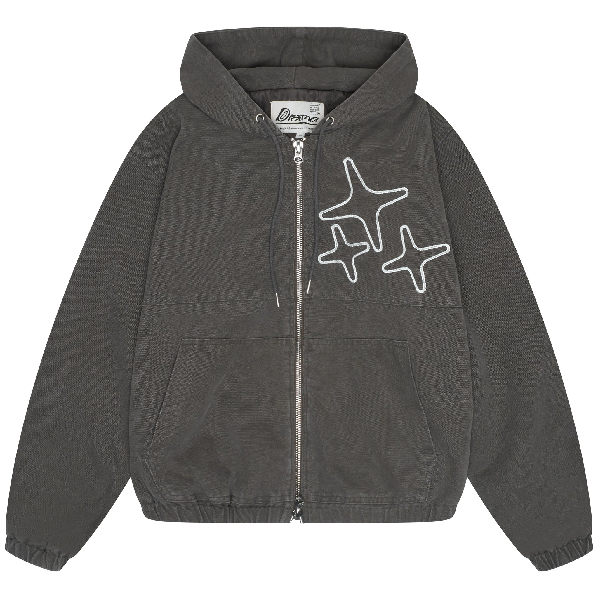 CHAIN STA GRAFT JACKET (OLIVE GREY)