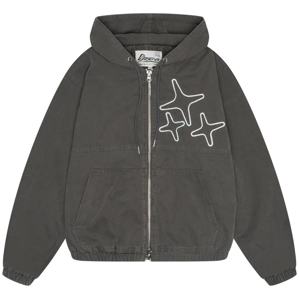 CHAIN STA GRAFT JACKET (OLIVE GREY)