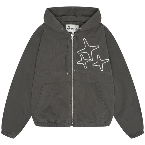 CHAIN STA GRAFT JACKET (OLIVE GREY)