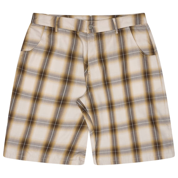 ALL STAR FLANNEL SHORTS (BROWN)