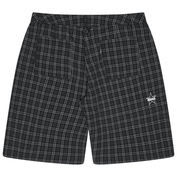 ALL STAR FLANNEL SHORTS (BLACK)