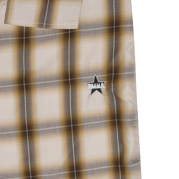 ALL STAR FLANNEL SHORTS (BROWN)