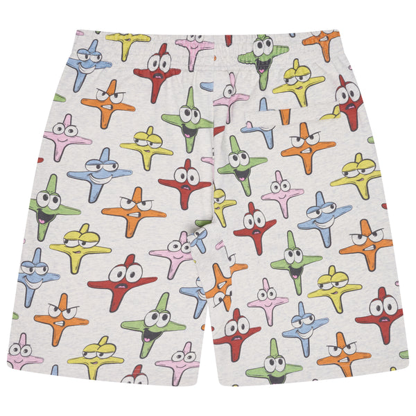 STAR GUYS ALL OVER SHORTS (GREY)