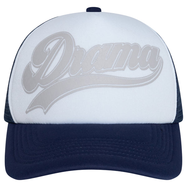 NAVY N GREY SCRIPT TRUCKA