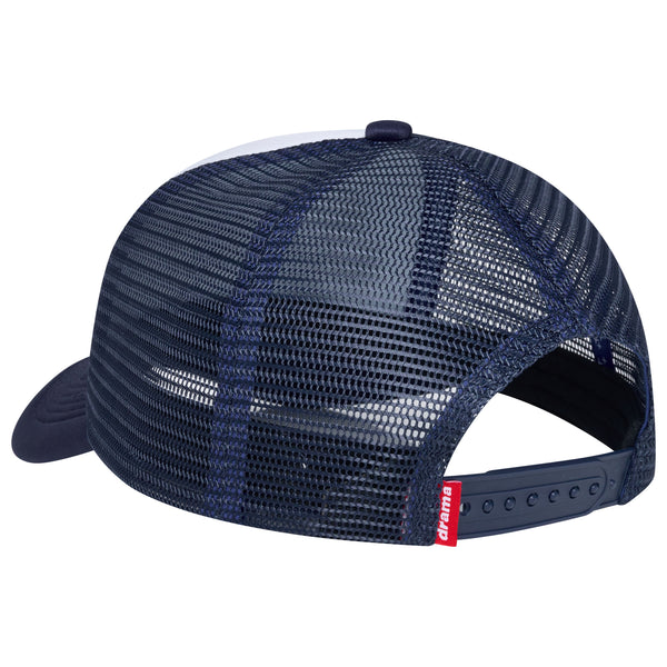 NAVY N GREY SCRIPT TRUCKA