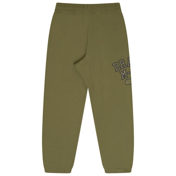 ARMY GREEN COLLEGE STUD BOTTOMS