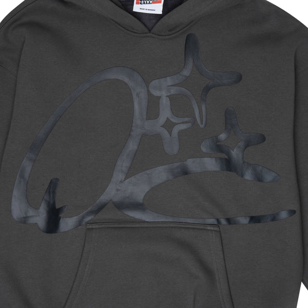 ASH GREY SCRIBBLE HOOD