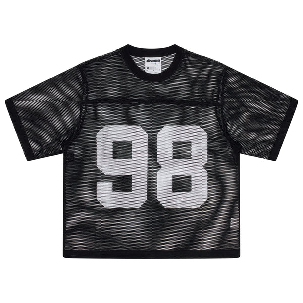 BLACK BIG MESH 98' JERSEY