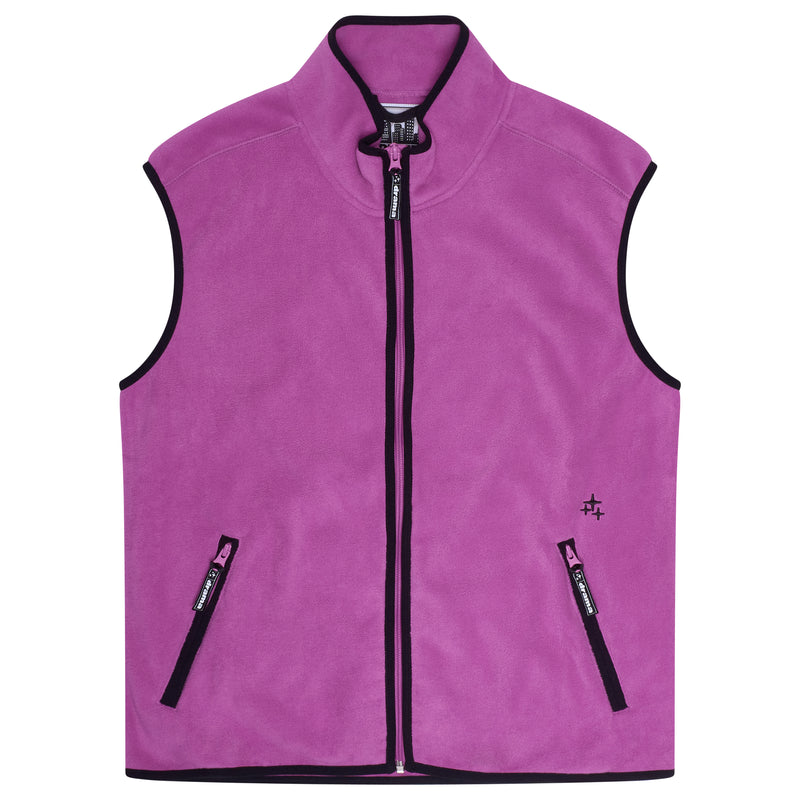 PINK POLAR FLEECE VEST