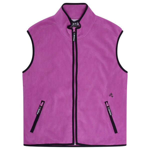 PINK POLAR FLEECE VEST