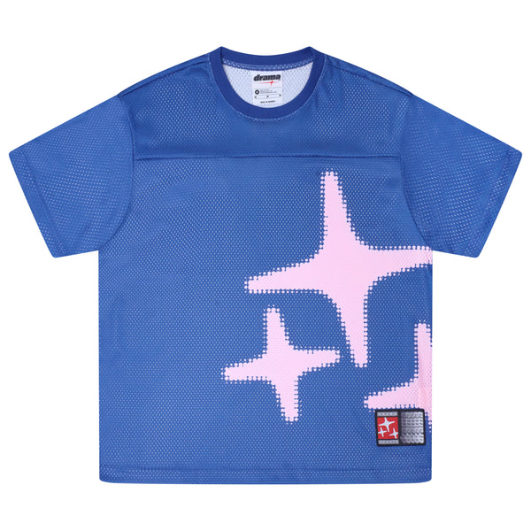 MARINE BLUE HALFTONE 3STA JERSEY