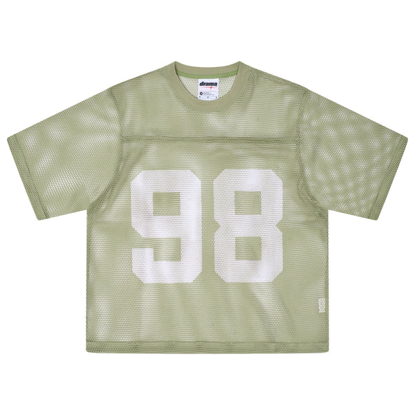 OLIVE GREEN BIG MESH 98' JERSEY