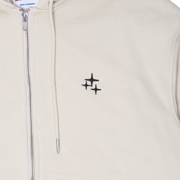 OFF WHITE STA ZIP UP