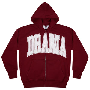 BURGANDY HEAVY ZIP UP