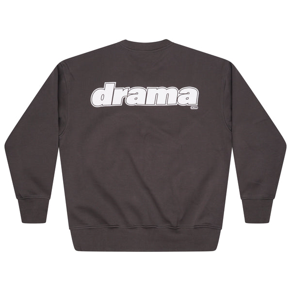 ASH GREY STAPLE CREW