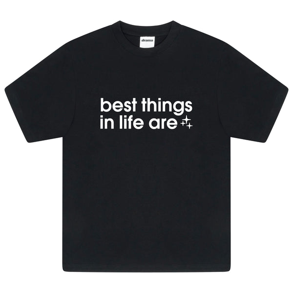 BEST THINGS TEE (BLACK) * NEW BLANK